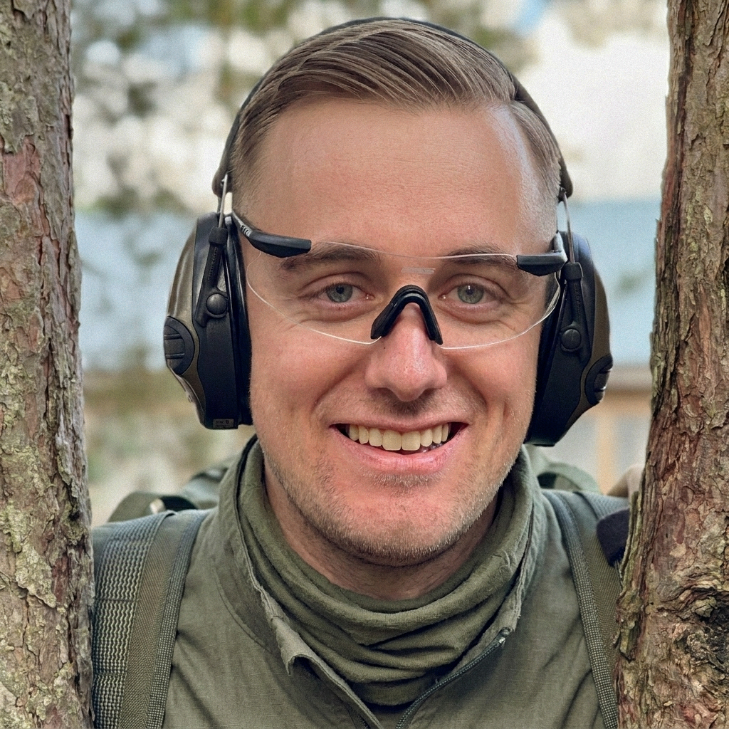 Kuva Jani Piiposta, Ampuman kehittäjästä