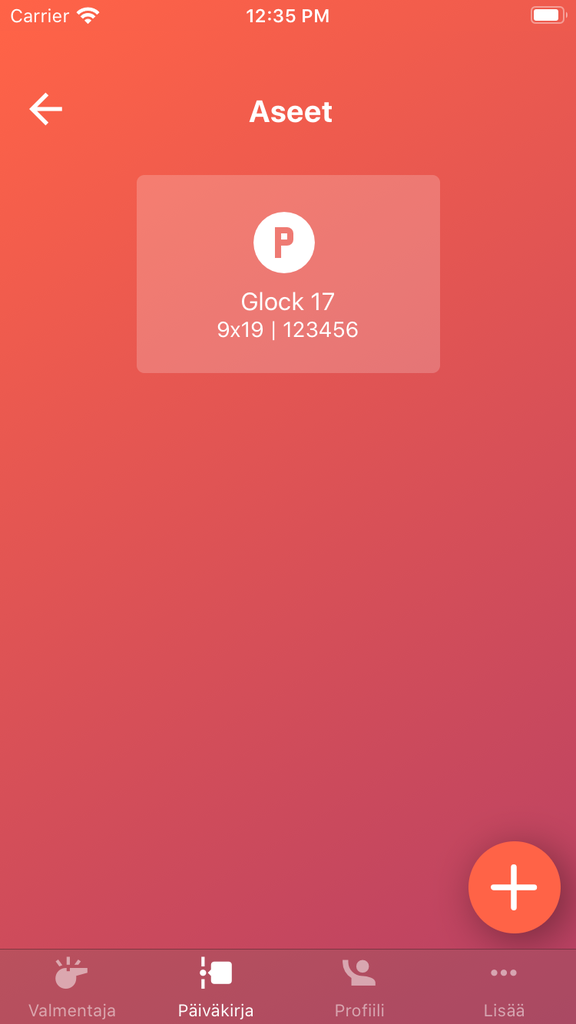 …ja aseita samalla, kun teet päiväkirjamerkintää!